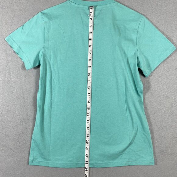 Adidas Women’s Cotton Badge of Sport T-Shirt, Green,Small - Picture 6 of 9